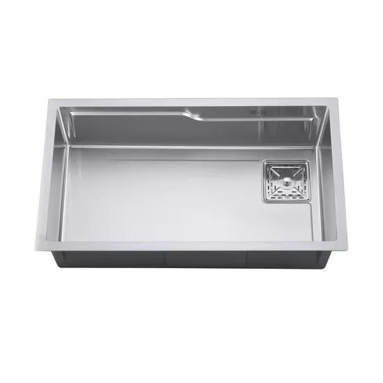 Good Quality 201 304 Stainless Steel Handmade Kitchen Sink