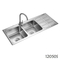 New Model 2023 Stainless Steel 201 304 Double Basin Kitchen Cabinet Sink