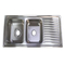 Double Bowl Basin 12050s Stainless Steel Sink Pressing Sink