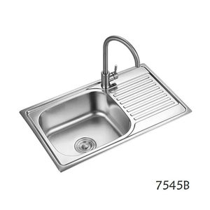 Single Bowl 201 304 Stainless Steel Kitchen Sink Factory