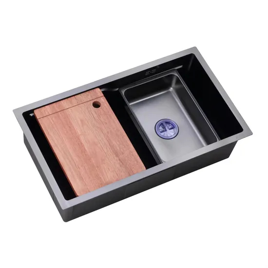 Good Quality 201 304 Stainless Steel Handmade Kitchen Sink