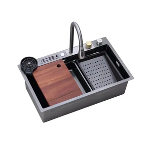 Three Color Stainless Steel Handmade Kitchen Sink