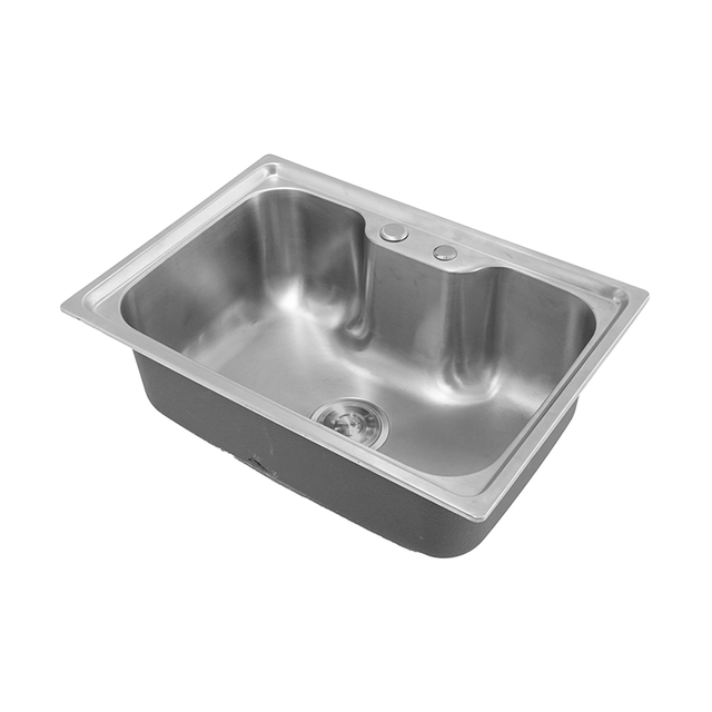 Manufacturer Good Quality Single Bowl 201 304 Stainless Steel Kitchen Sink