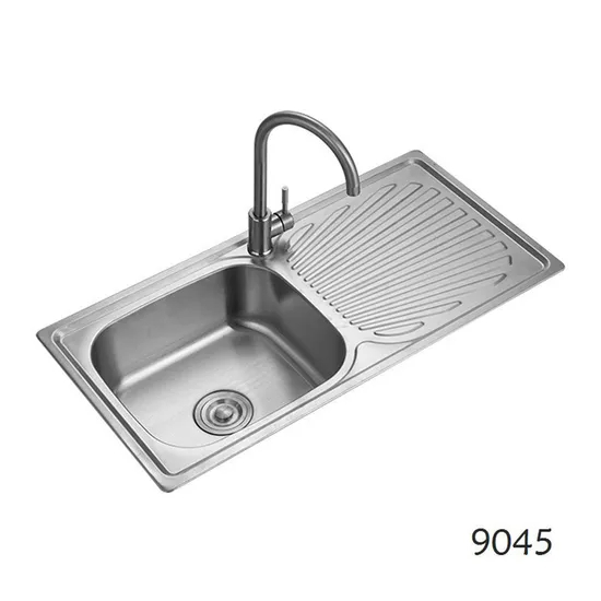 Single Bowl 201 304 Stainless Steel Kitchen Sink Factory