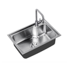 Best Selling 201 304 Stainless Steel Big Single Basin Undermount Kitchen Sink
