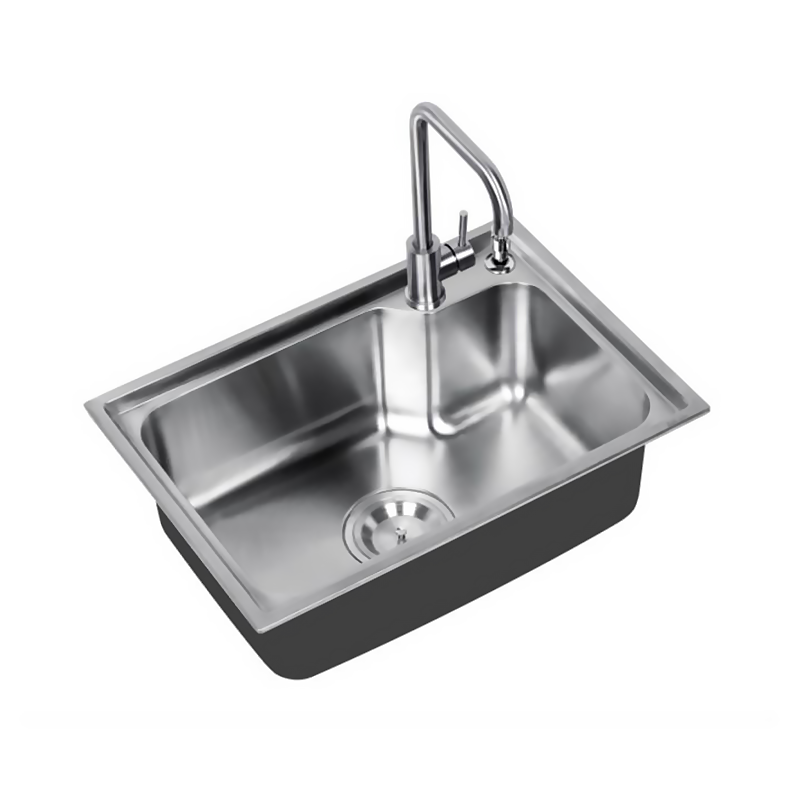 Best Selling 201 304 Stainless Steel Big Single Basin Undermount Kitchen Sink