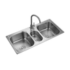 Household Stainless Steel Kitchen Sink High Quality Sink With Drain Board