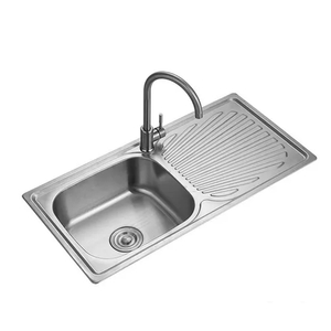 New Design Best Selling Stainless Steel One Bowl Kitchen Sink