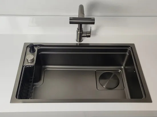 Intergral Strench Sink Stainless Steel Sink 7545