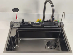 Self-Developing One-Piece Pressing Sink Kitchen Sink 7550