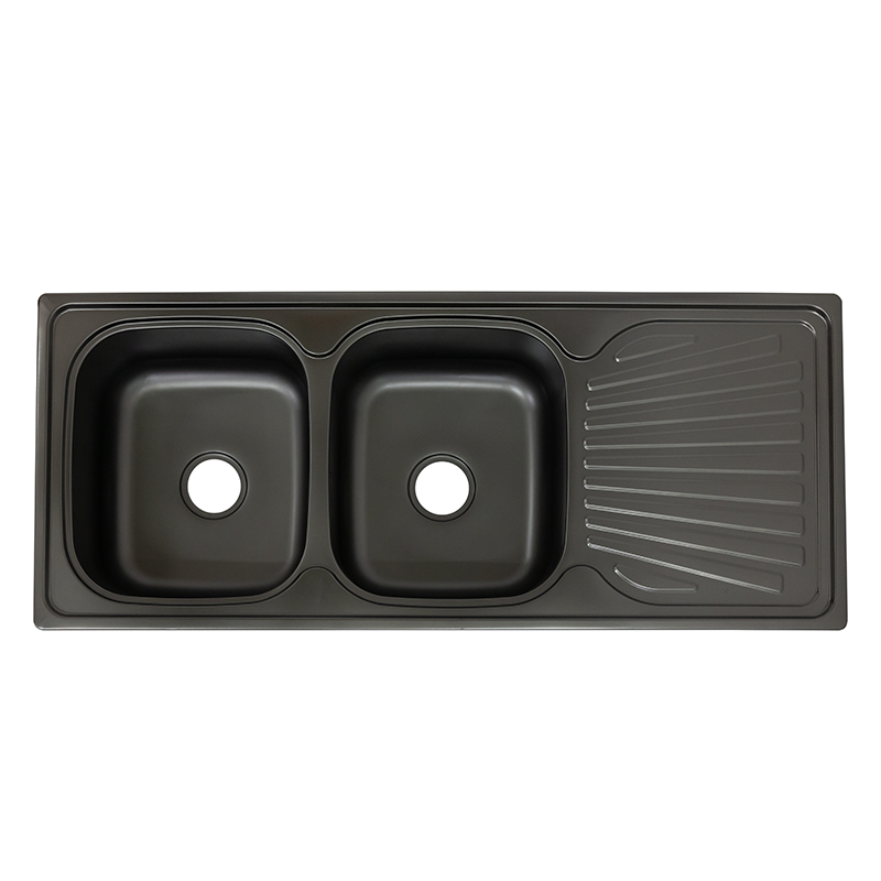 High End Kitchen Products Stainless Steel 201 304 Double Sink For Home Use