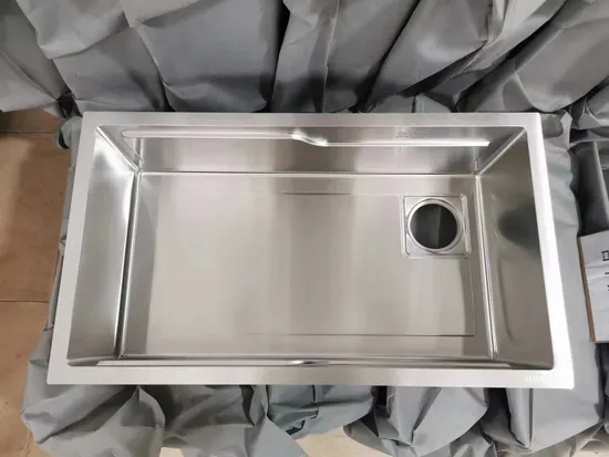 Nano Silver High Quality Kitchen Basin Stainless Sink 201 304