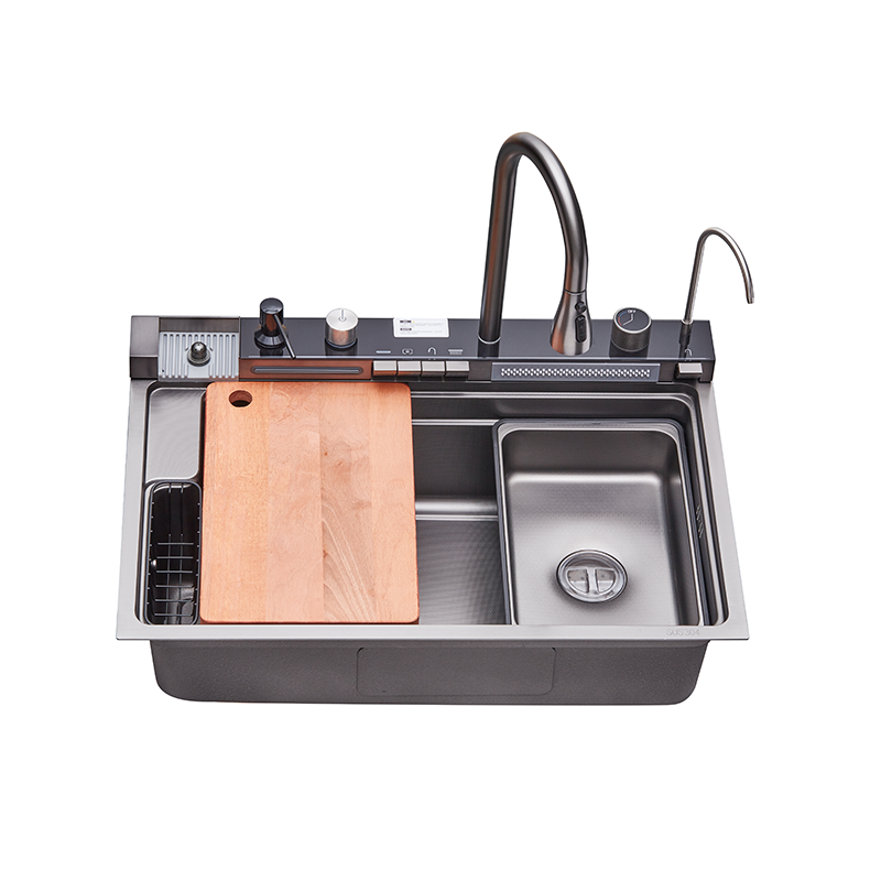 Luxury Handmade 201 304 Stainless Steel Undermount Kitchen Sink