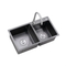 Luxury Handmade 201 304 Stainless Steel Undermount Kitchen Sink
