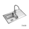 One Single Bowl 201 Stainless Steel Multi-Function Kitchen Sink with Board