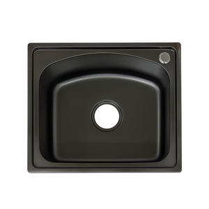 Black Color Stainless Steel Kitchen Sink