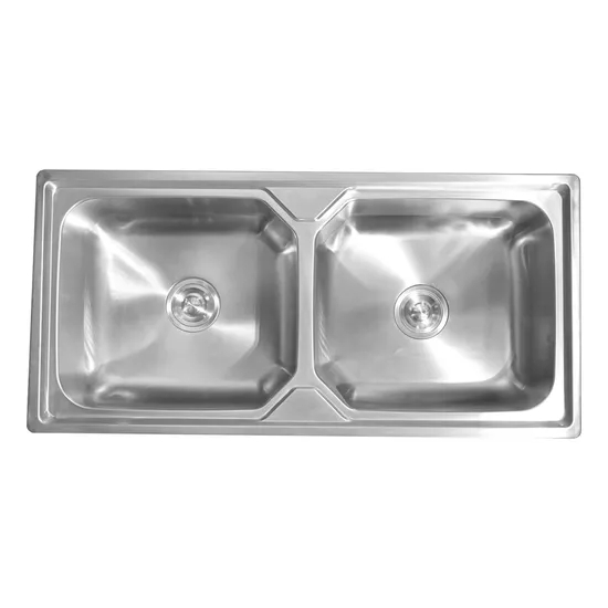 Stainless Steel Sink Kitchen Sink Stretch Sink Double Bowl Sink
