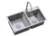 Handmade Stainless Steel Kitchen Sink 304 Double Bowl Sink 7843